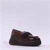 Wonders Xfly Chunky Loafer - Brown Patent